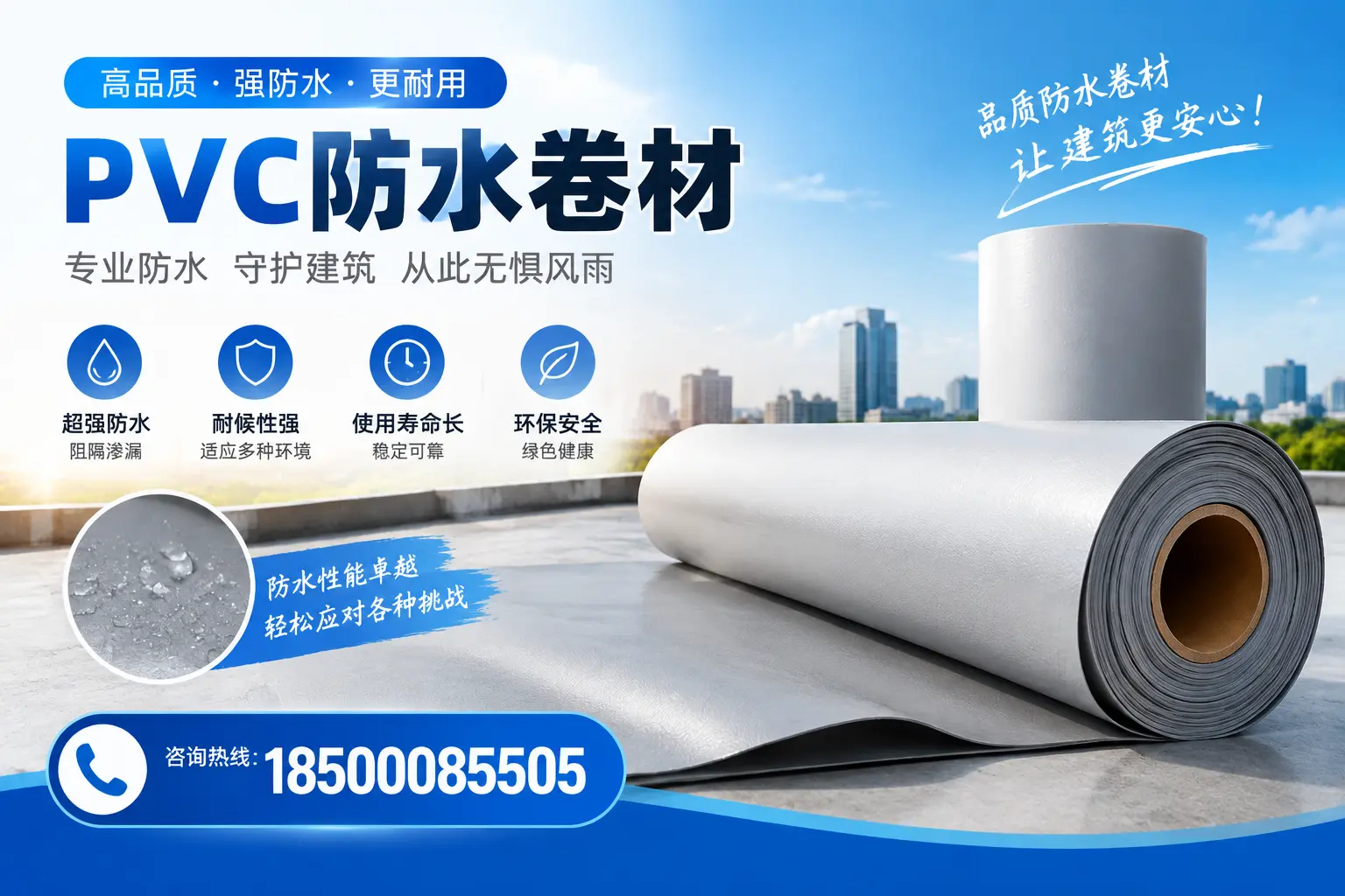 如何选择高质量的PVC防水卷材？亳州消费者必看指南